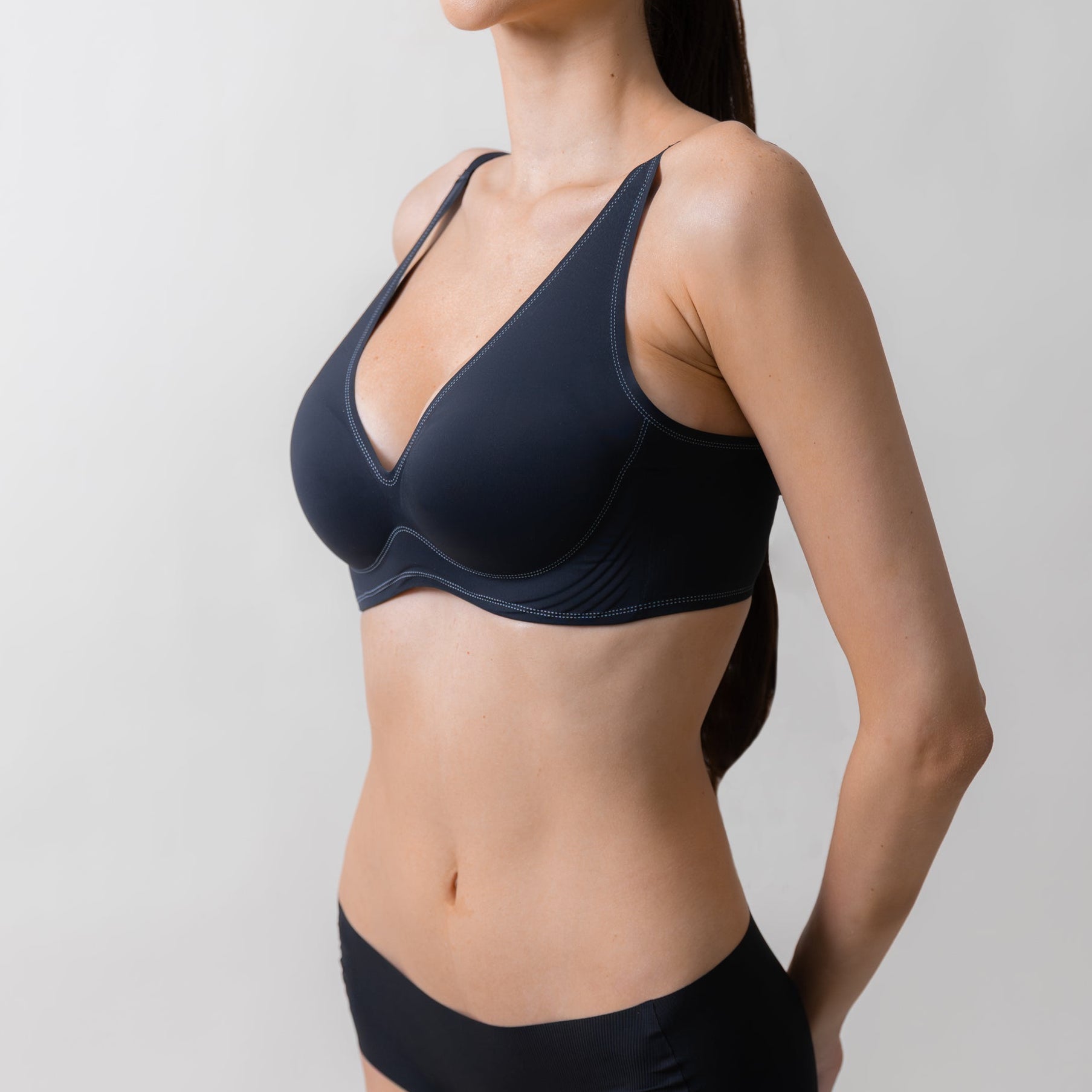 The Stitch Plunge Bra